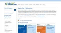 Desktop Screenshot of catalog.interrai.org